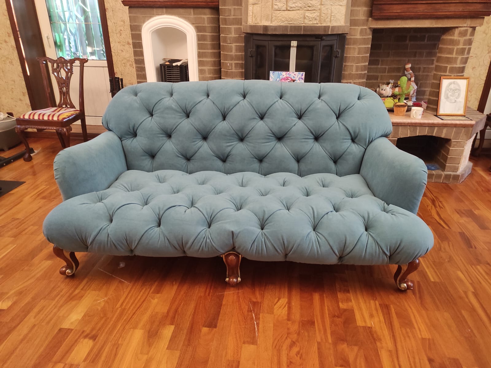 Обивка дивана. Юрьев-Польский