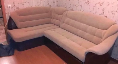 Перетяжка углового дивана. Юрьев-Польский
