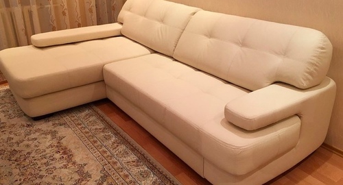 Обивка углового дивана.  Юрьев-Польский